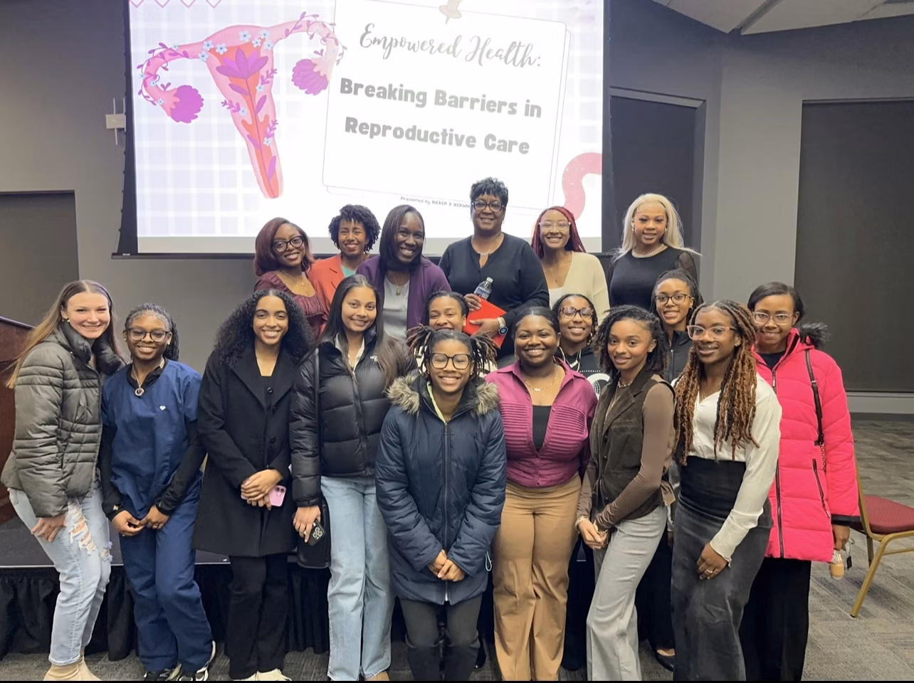 DSU NSBWM members gathering at a workshop