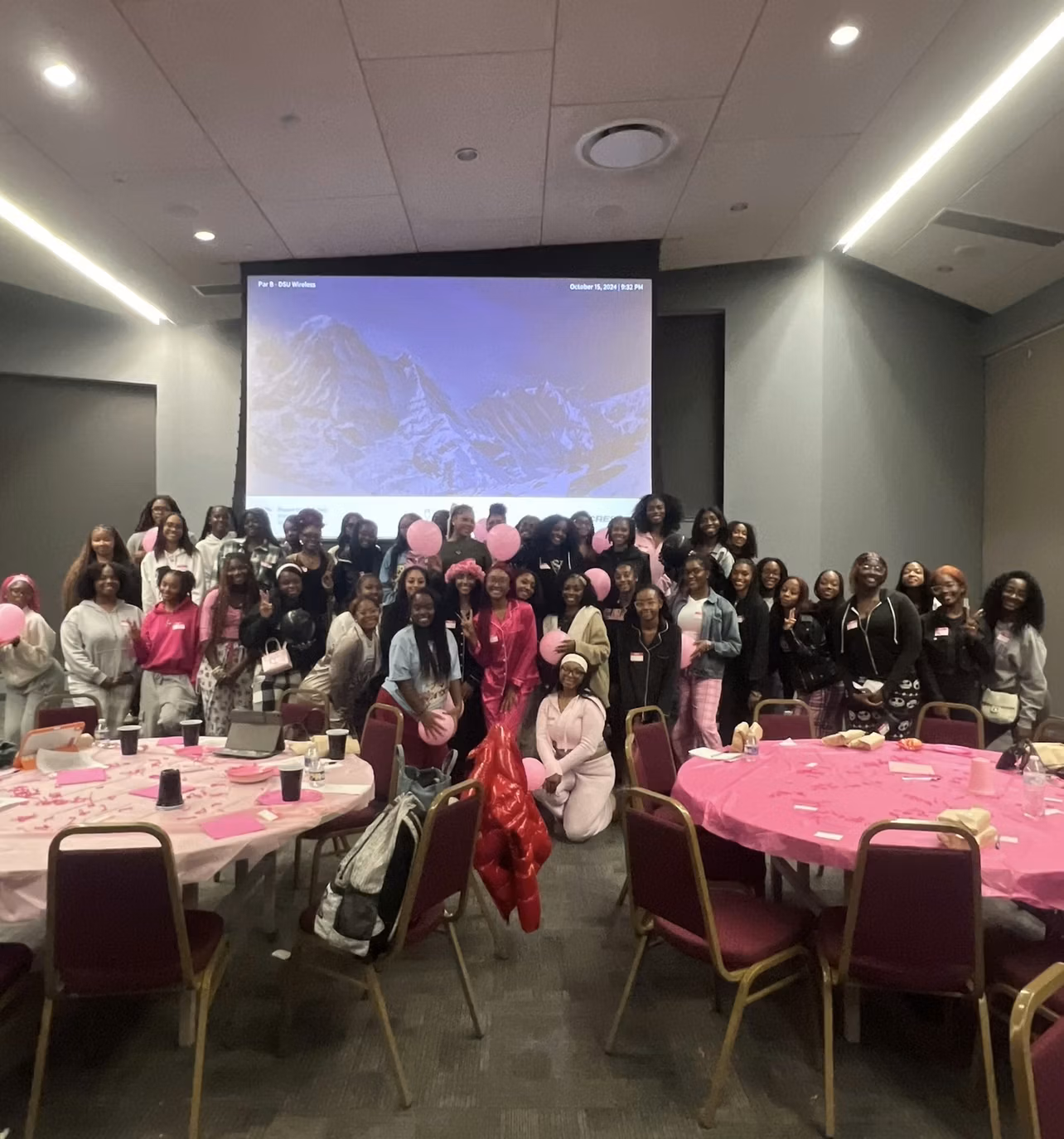 DSU NSBWM members gathering at a workshop